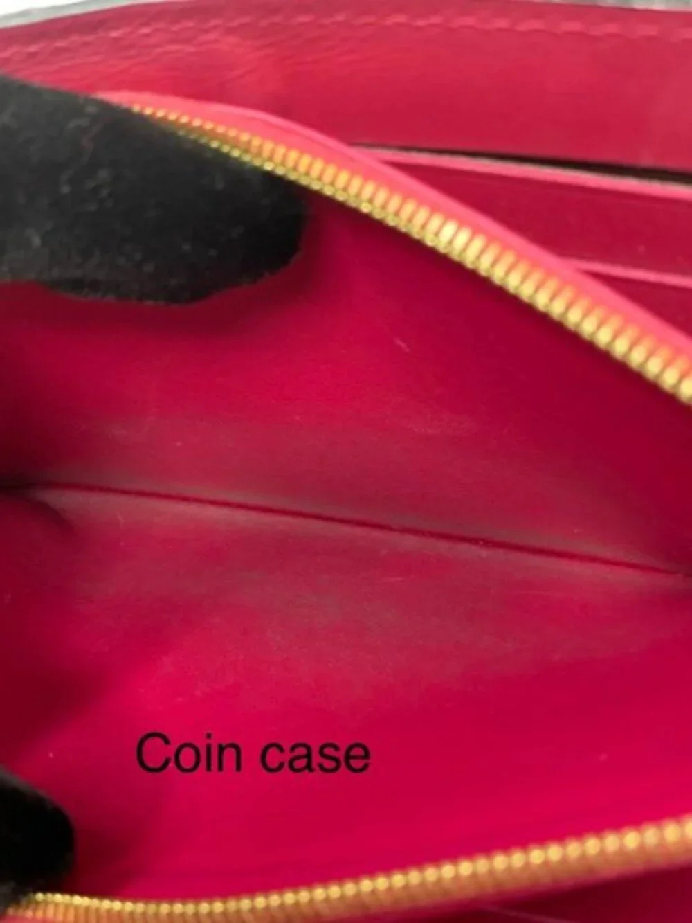 Louis Vuitton Monogram Vernis pink wallet